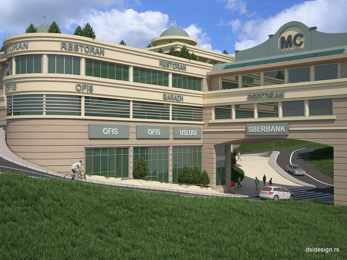 3D Eksterijer zgrade